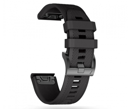 Pasek i akcesoria do zegarków TECH-PROTECT Pasek Smooth do Garmin Fenix black (26mm) 5906735412598